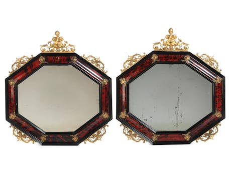 Paar neobarocke Spiegel
